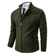 Cardigan Masculino de Flanela com Zíper