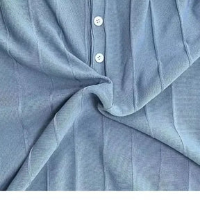Camisa polo de seda gelo masculina manga curta malha verão fino ajuste muscular negócios casual moda respirável roupas confortáveis