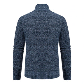 Cardigan Masculino de Flanela com Zíper