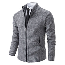 Cardigan Masculino de Flanela com Zíper