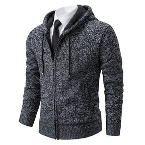Cardigan Masculino de Flanela com Zíper