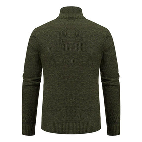 Cardigan Masculino de Flanela com Zíper