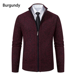 Cardigan Masculino de Flanela com Zíper
