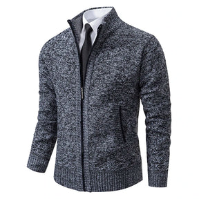 Cardigan Masculino de Flanela com Zíper