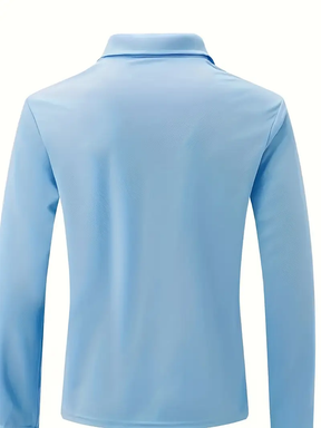 Polo Masculina Manga Longa